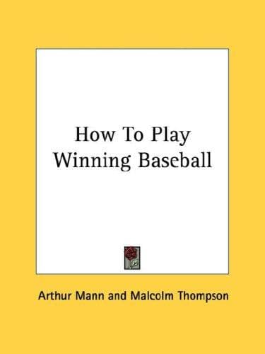 Tapa de How to play winning baseball