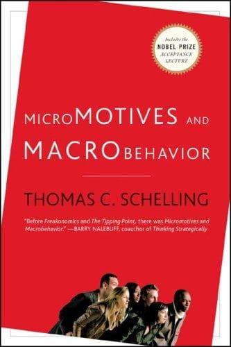 Tapa de Micromotives and Macrobehavior