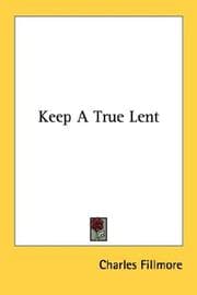 Tapa de Keep A True Lent