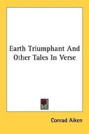 Tapa de Earth triumphant and other tales in verse