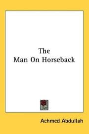 Tapa de The man on horseback