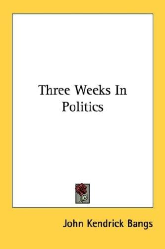Tapa de Three Weeks In Politics
