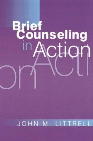 Tapa de Brief counseling in action