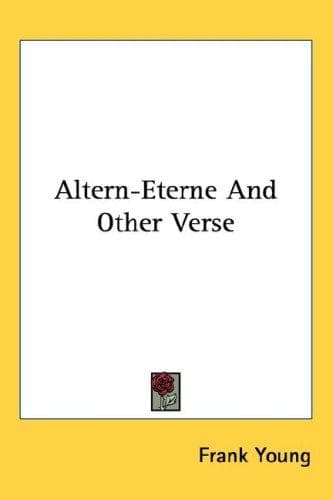 Tapa de Altern-Eterne And Other Verse