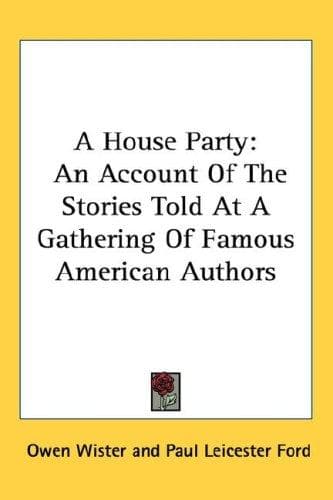 Tapa de A House Party