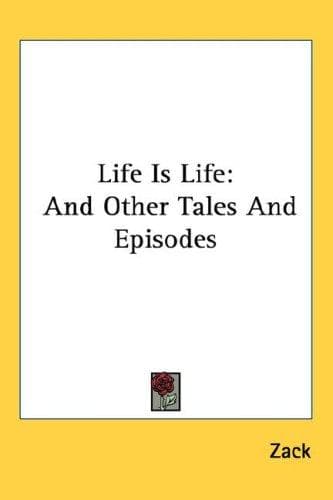 Tapa de Life Is Life