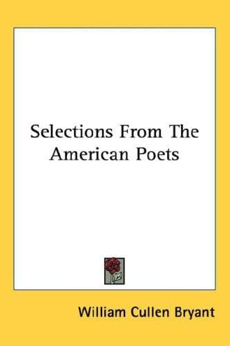 Tapa de Selections From The American Poets