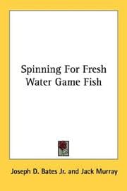 Tapa de Spinning for fresh water game fish