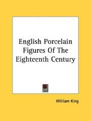 Tapa de English porcelain figures of the eighteenth century