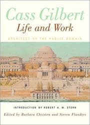 Tapa de Cass Gilbert, Life and Work