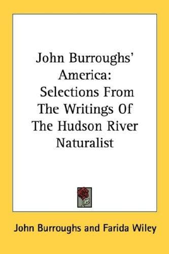 Tapa de John Burroughs' America