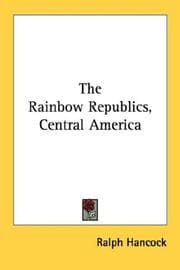 Tapa de The Rainbow Republics, Central America