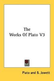 Tapa de The Works Of Plato V3