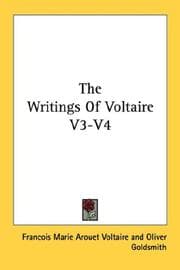 Tapa de The Writings Of Voltaire V3-V4