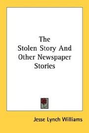 Tapa de The Stolen Story And Other Newspaper Stories