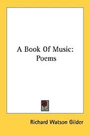 Tapa de A book of music