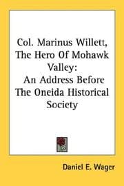 Tapa de Col. Marinus Willett, The Hero Of Mohawk Valley