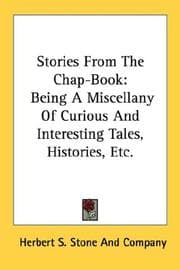 Tapa de Stories From The Chap-Book