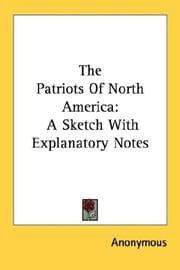 Tapa de The Patriots Of North America