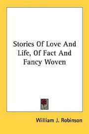 Tapa de Stories Of Love And Life, Of Fact And Fancy Woven