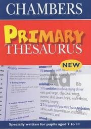Tapa de Chambers Primary Thesaurus