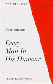 Tapa de Every Man in His Humour