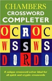 Tapa de Chambers Crossword Completer