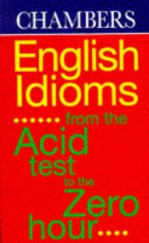 Tapa de Chambers English Idioms