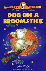 Tapa de Dog on a Broomstick (Corgi Pups)