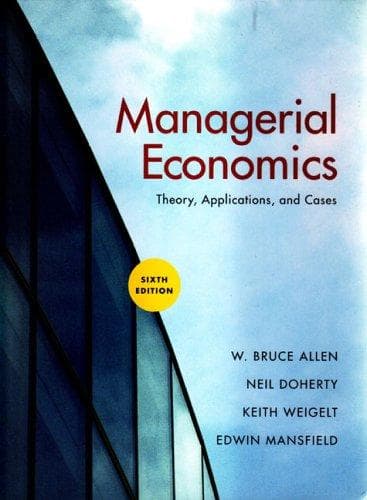 Tapa de Managerial Economics, Sixth Edition