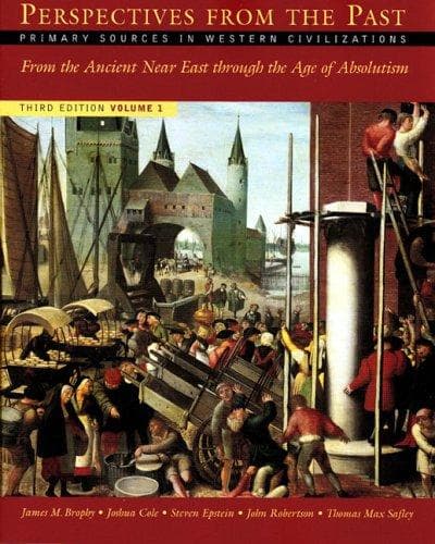 Tapa de Perspectives from the Past, Third Edition, Volume 1