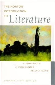 Tapa de The Norton introduction to literature--shorter ninth edition