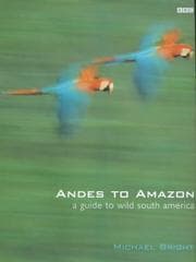 Tapa de Andes to Amazon