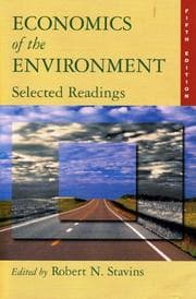 Tapa de Economics of the Environment