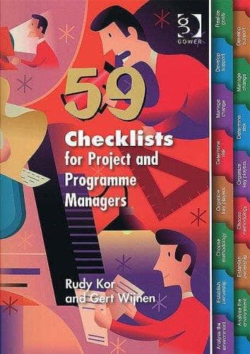 Tapa de 59 checklists for project and programme managers