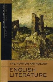 Tapa de Norton Anthology of English Literature -- Eighth Edition -- Volume D