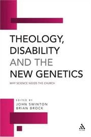 Tapa de Theology, Disability and the New Genetics