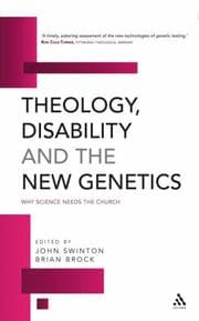 Tapa de Theology, disability, and the new genetics