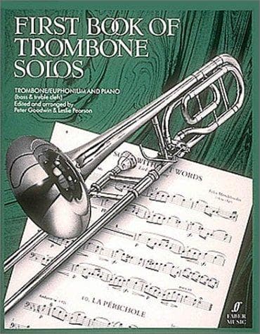 Tapa de Second Book of Trombone Solos