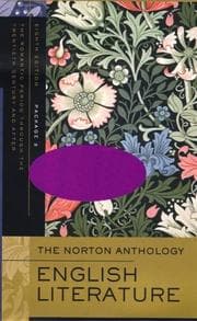 Tapa de Norton Anthology of English Literature