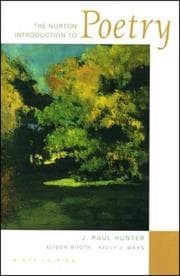 Tapa de The Norton introduction to poetry
