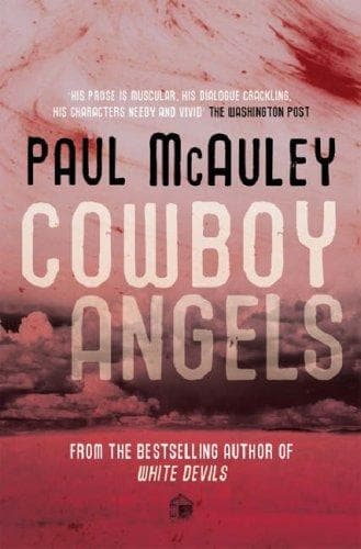 Tapa de Cowboy Angels (Gollancz)