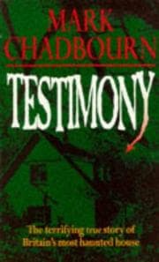 Tapa de Testimony