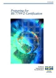 Tapa de Preparing for BS7799 Certification