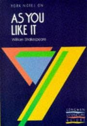 Tapa de William Shakespeare - As you like it
