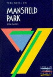 Tapa de York Notes on Jane Austen's "Mansfield Park"