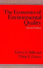 Tapa de The economics of environmental quality