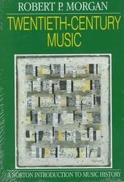 Tapa de Twentieth-century music