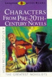 Tapa de Characters from Pre-20th Century Novels
