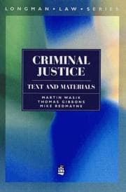 Tapa de Criminal Justice